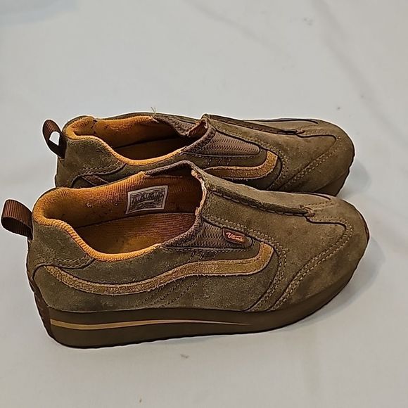 Vintage slip on platform. Suede vans size 8 - Picture 1 of 10